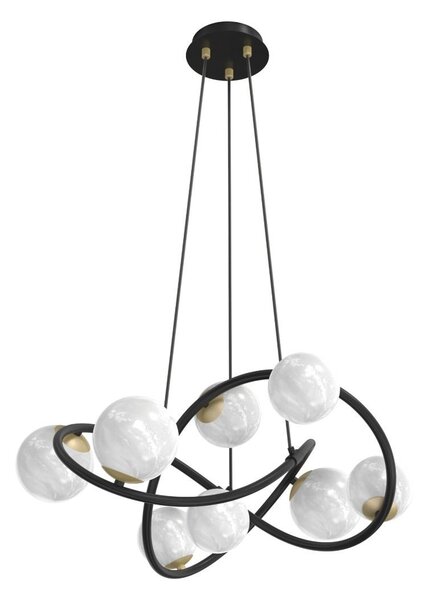 Zuma Line MD4922-8-EBGN závesné stropné svietidlo NISYRO | 3,5W G9