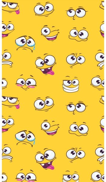 Plážový set SMILE – osuška 100×180 cm a pončo 80×145 cm, žltý