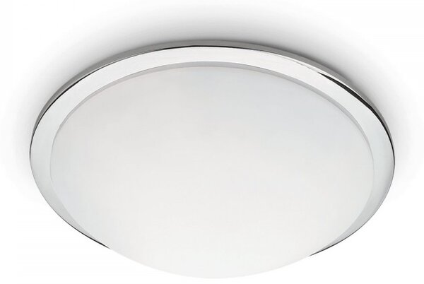 Prisadené nástenné a stropné svietidlo Ideal lux RING 045726 - biela