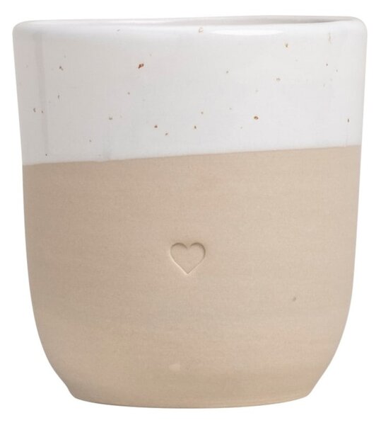Kameninový hrnček Heart 320 ml
