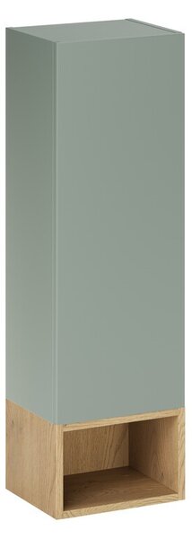 Comad Závesná kúpeľňová skrinka Aster 30 cm dub cremona/zelená