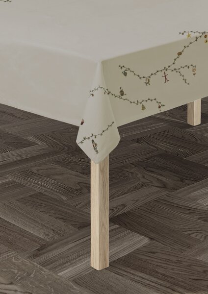 Vianočný obrus Hammershøi Christmas Sand 150 × 220 cm