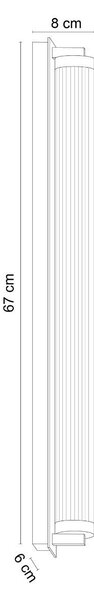 Zuma Line 002177-030005 LED nástenné svietidlo COMO integrovaný LED zdroj