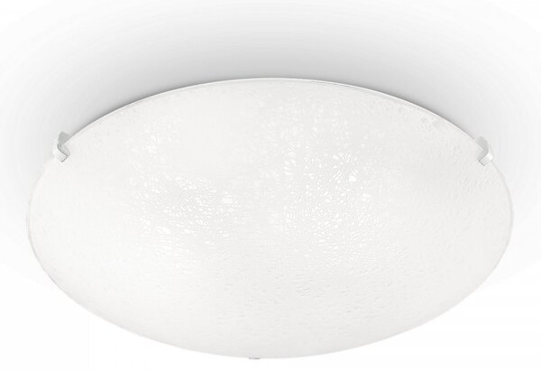 Prisadené nástenné a stropné svietidlo Ideal lux LANA 068145 - biela