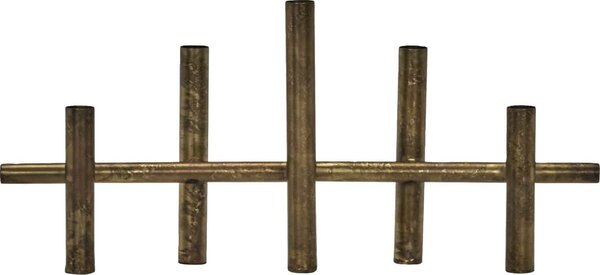 Kovový svietnik Maxi Antique Brass 45 cm