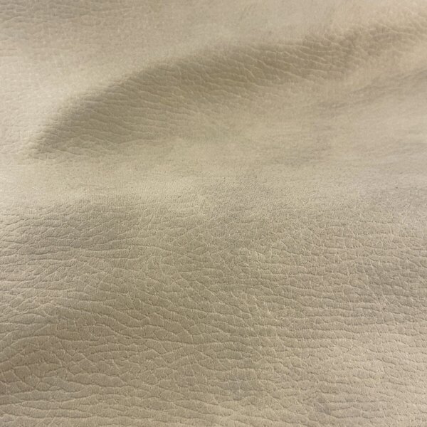 Ekokoža Largo Beige, poťahová látka na podklade, hrubá, metráž