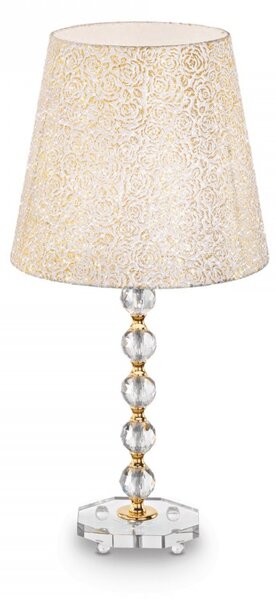 Stojaca lampa Ideal lux QUEEN 077758 - zlatá
