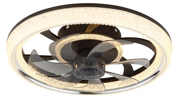 Globo CIRILLA 03644 LED ventilátor s osvetlením | 30W LED | 2700lm