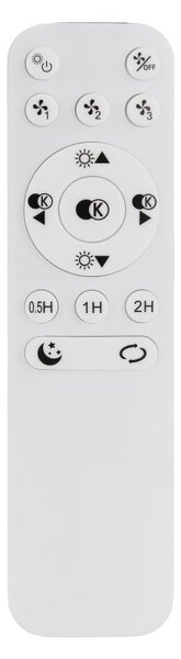 Globo LORIS 03638 LED ventilátor s osvetlením | 40W LED | 1500lm
