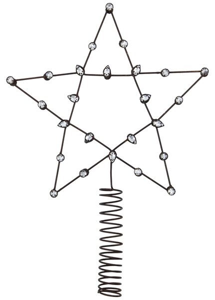 Vianočná ozdoba / špica na stromček Connect Antique Copper