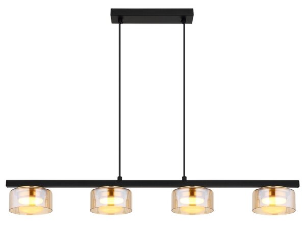 Globo HIGGINS 16055-4HG LED závesné stropné svietidlo GX53 | 330lm | 1800K