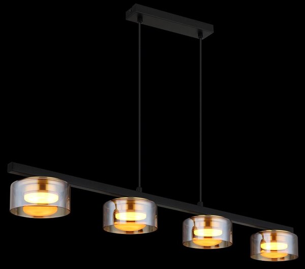 Globo HIGGINS 16055-4HG LED závesné stropné svietidlo GX53 | 330lm | 1800K