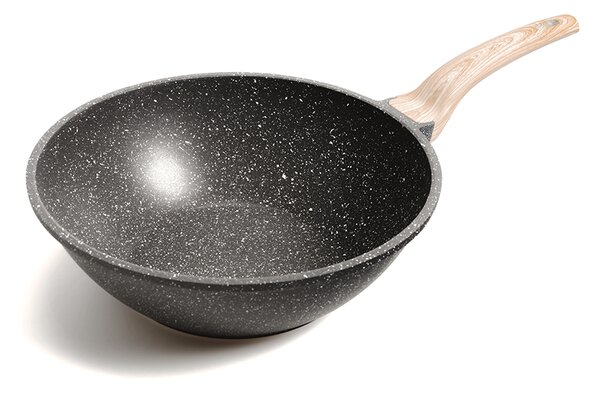 KONDELA WOK panvica s pokrievkou, priemer 30 cm, KAROTE