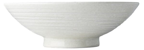 Biela keramická miska na ramen MIJ Star, ø 25 cm