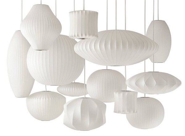 Nelson Pear Bubble Závěsná Lampa M Off-White - Herman Miller, Obývacia izba / jedáleň