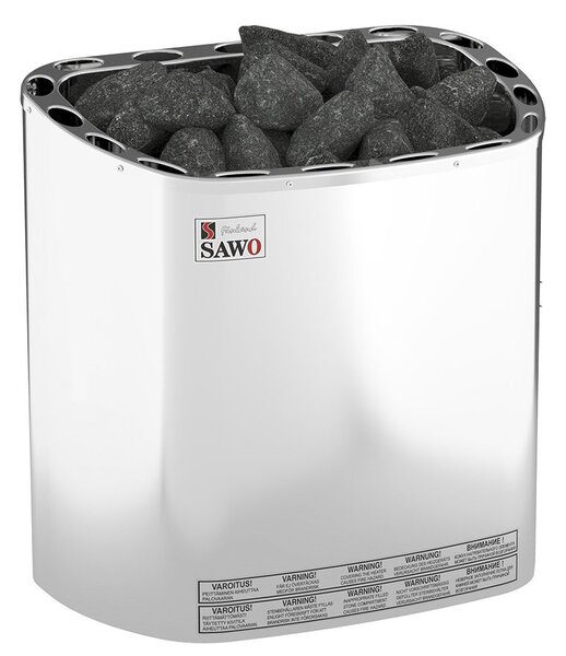 Sawotec saunová pec elektrická Nordex SCA-90NS-Z-C Steel