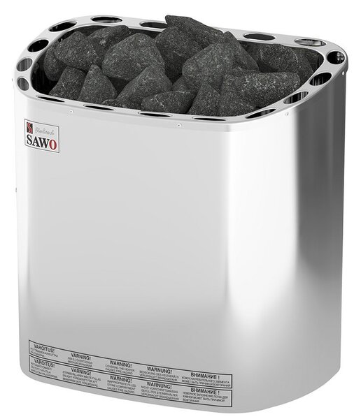 Sawotec saunová pec elektrická Nordex SCA-90NS-Z-C Steel