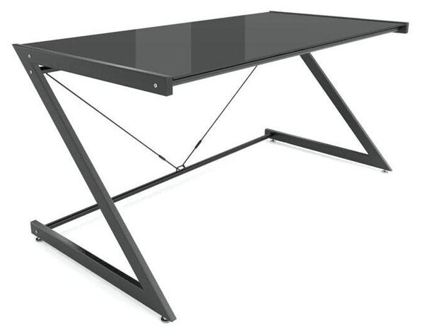 Dizajnový stôl Prest čierna/čierna