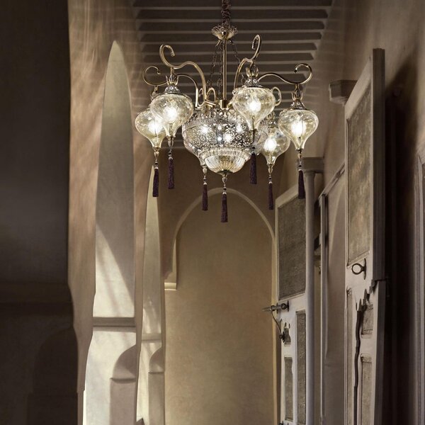 Stropné svietidlo Ideal lux HAREM 116006 - zlatá