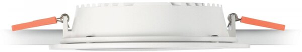Prisadené stropné svietidlo Ideal lux GROOVE 124001 - biela