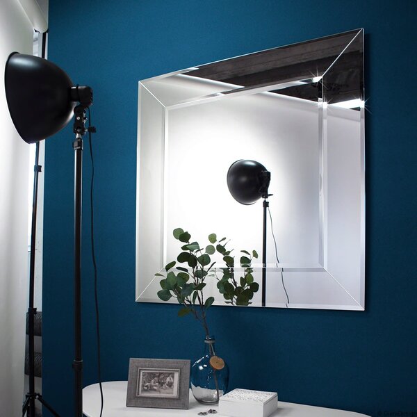 Zrkadlo Cristal Rozmer: čierna podkladová doska, 70 x 90 cm