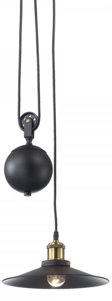 Ideal Lux 136332 závesné stropné svietidlo Up and Down 1x60W | E27 - čierne