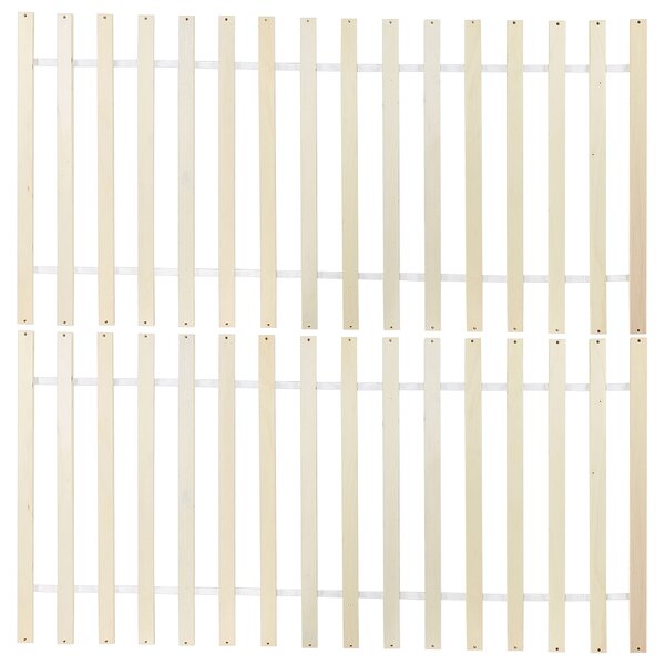 Drevená posteľ s 2 zásuvkami prírodné svetlé borovicové drevo MDF brezové drevo 160 x 200 cm rám postele s čelom