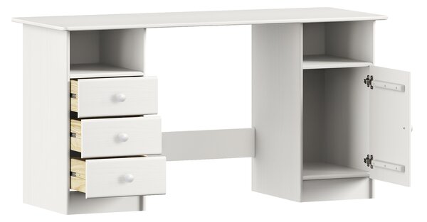 PC stôl 8847B biely lak