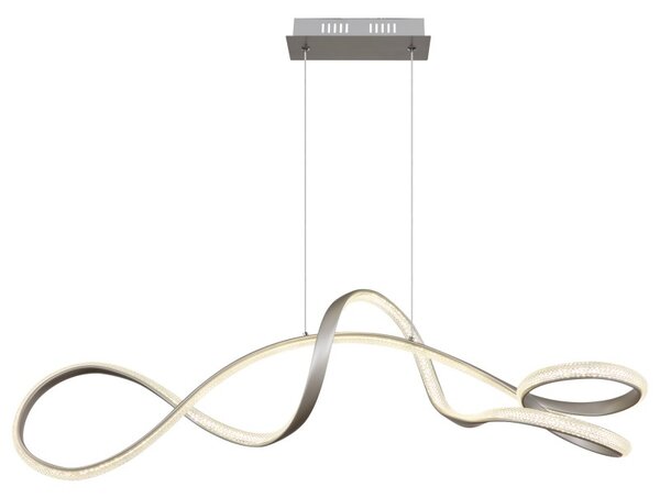 Globo SWIRL 67341N LED závesné stropné svietidlo | 40W LED | 3670lm | 4000K