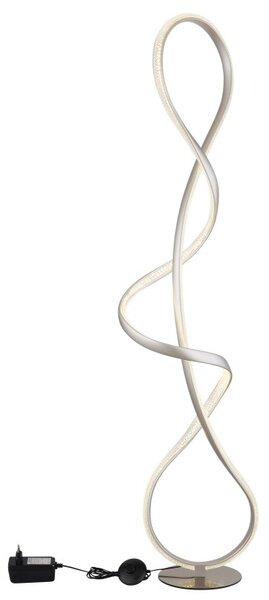 Globo SWIRL 67341SN LED stojacia lampa | 36W LED | 2260lm | 4000K