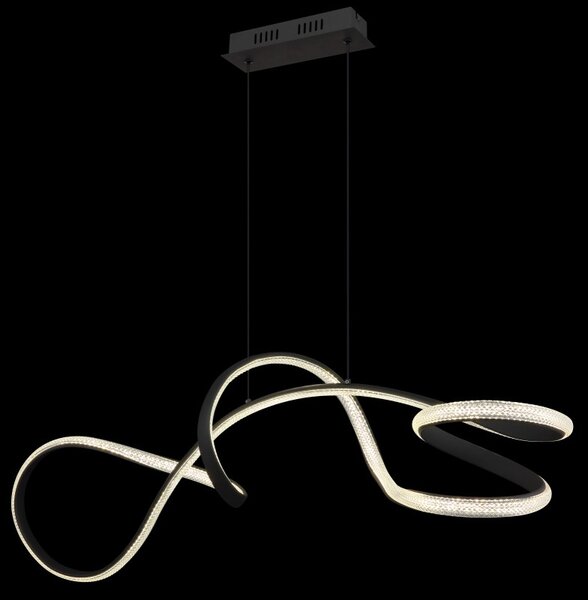 Globo SWIRL 67341S LED závesné stropné svietidlo | 40W LED | 2860lm | 4000K