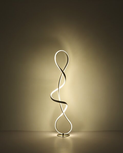 Globo SWIRL 67341SN LED stojacia lampa | 36W LED | 2260lm | 4000K