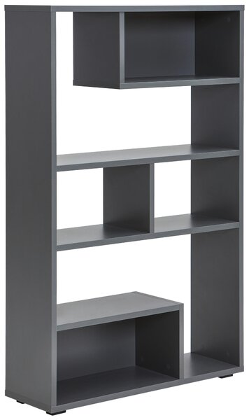 DELIACA STENA, antracitová, 92/146/30 cm Hom`in - Kancelárske regály