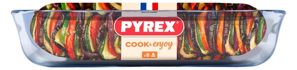 Skleněný pekáč PYREX 40x27cm/4,9l., borosilikát