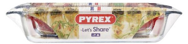 Súprava sklenených pekáčov PYREX 3ks 1400ml, 3000ml a 4000ml