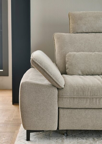 ROHOVÁ SEDAČKA, textil, piesková Beldomo Speed - Sedačky
