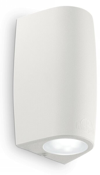 Ideal Lux 147765 vonkajšie nástenné svietidlo Keope 1x4,5W | GU10 | IP55 - biela