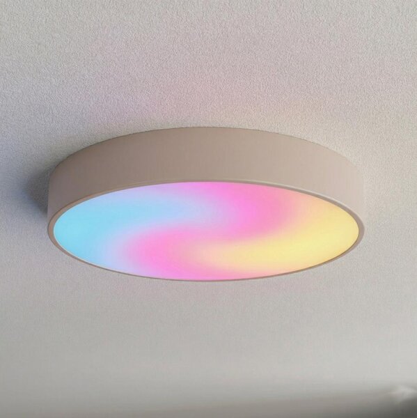 Brilagi - LED RGBW stmievateľné stropné svietidlo CLARE 4xE27/9W/230V Wi-Fi béžové
