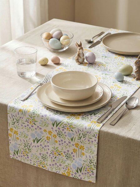 ÚZKY OBRUS, 45/140 cm, viacfarebná Esposa - Textil do domácnosti