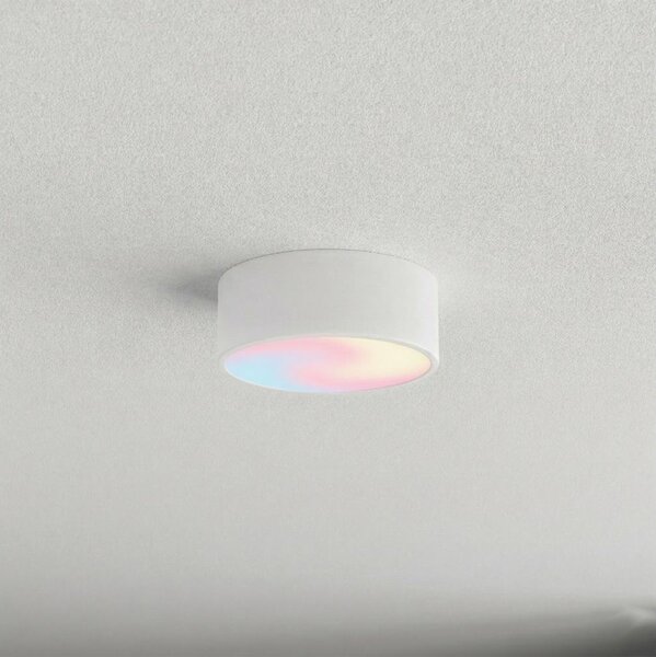 Brilagi - LED RGBW Stmievateľné stropné svietidlo CLARE 1xE27/9W/230V Wi-Fi biela