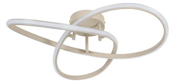 STROPNÉ LED SVIETIDLO, 55/55/15 cm Novel - Interiérové svietidlá