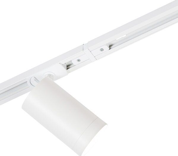 Moderný koľajnicový systém s 5 bielymi reflektormi 1-fázový GU10 70mm - Iconic Jeana Luxe