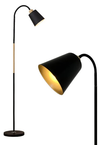 BERGE Stojacia lampa LED E27 - VIEW