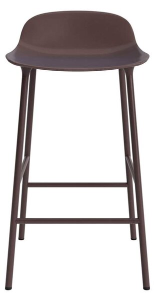 Normann Copenhagen Barová stolička Form 65 cm Steel, brown