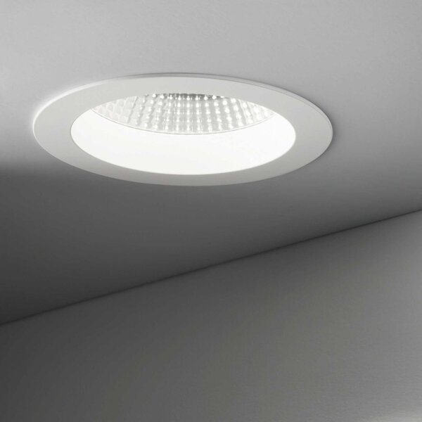 Ideal Lux 193458 LED zápustné stropné bodové svietidlo Basic accent 1x10W | 1000L | 3000K | IP44 - biela