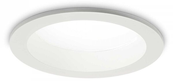Ideal Lux 193533 LED zápustné stropné bodové svietidlo Basic wide 1x20W | 1900L | 3000K | IP44 - biela
