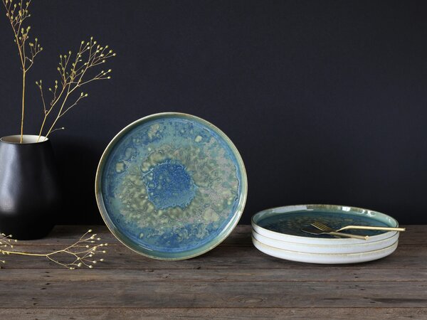 SADA PLYTKÝCH TANIEROV, keramika, 28 cm Creatable - Online Only bytové doplnky, Online Only