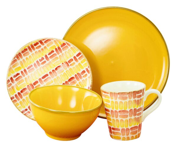 KOMBINOVANÝ SERVIS, 16-dielne, pórovina Creatable - Online Only bytové doplnky, Online Only