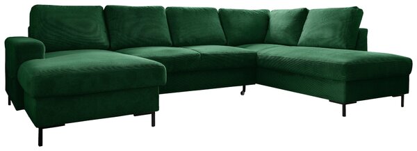SEDACIA SÚPRAVA, textil, smaragdovozelená MID.YOU - Sedačky, Online Only