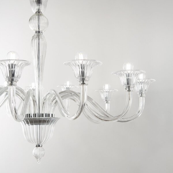 Ideal Lux 199382 závesné stropné svietidlo Brigitta 8x40W|E14